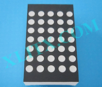 XL-DC103057 - 5x7 Φ3.0mm Dual Color LED Dot Matrix Display