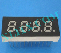 XL-FD102504 - 0.25-inch Four Digit LED 7-Segment Display