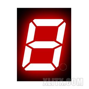 2811AS - 0.28-inch Red 1-Digit CC LED 7-Segment Display