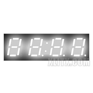 2841AW33 - 0.28-inch White 4-Digit CC LED 7-Segment Display