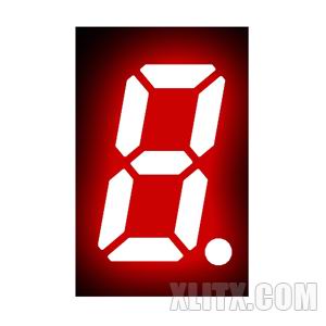 3121AS - 0.32-inch Red 1-Digit CC LED 7-Segment Display