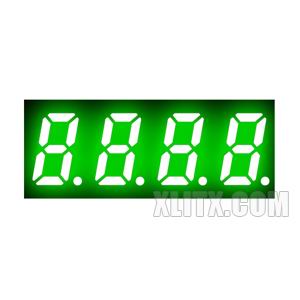 3141AGG - 0.32-inch Green 4-Digit CC LED 7-Segment Display