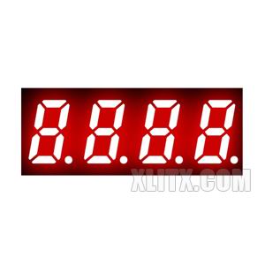 3141AS - 0.32-inch Red 4-Digit CC LED 7-Segment Display