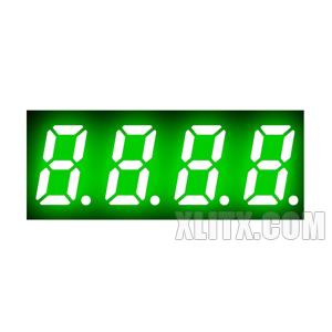 3141BGG - 0.32-inch Green 4-Digit CA LED 7-Segment Display