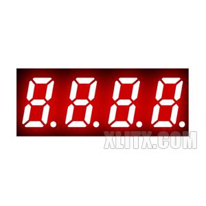 3141BS - 0.32-inch Red 4-Digit CA LED 7-Segment Display