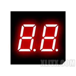 3201AS - 0.30-inch Red 2-Digit CC LED 7-Segment Display