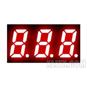 3231AS - 0.32-inch Red 3-Digit CC LED 7-Segment Display