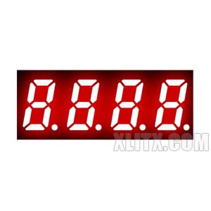 3241AS - 0.32-inch Red 4-Digit CC LED 7-Segment Display