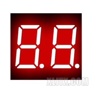 3261AS - 0.36-inch Red 2-Digit CC LED 7-Segment Display