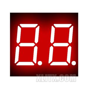 3261BH - 0.36-inch Red 2-Digit CA LED 7-Segment Display