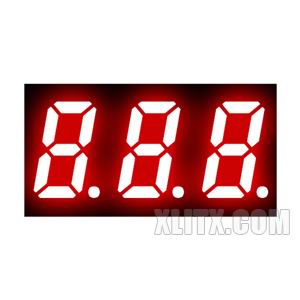 3311AS - 0.32-inch Red 3-Digit CC LED 7-Segment Display