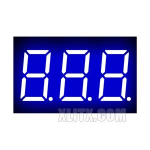 3361BB - 0.36-inch Blue 3-Digit CA LED 7-Segment Display