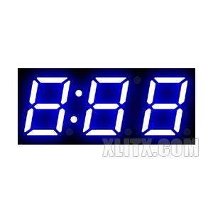 3392AB - 0.39-inch Blue 3-Digit CC LED 7-Segment Display