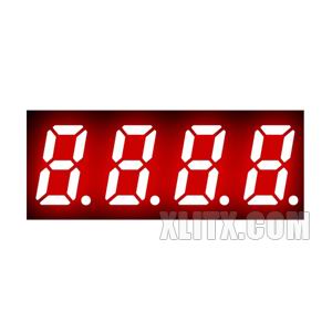 3411BS - 0.32-inch Red 4-Digit CA LED 7-Segment Display