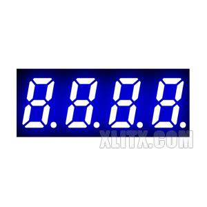 3421BB - 0.32-inch Blue 4-Digit CA LED 7-Segment Display