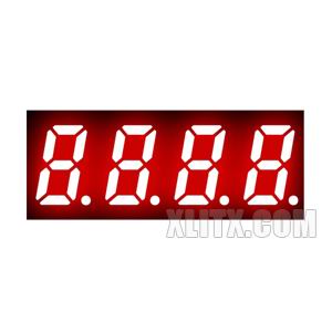 3421BS - 0.32-inch Red 4-Digit CA LED 7-Segment Display