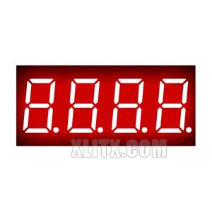 3461AH - 0.36-inch Red 4-Digit CC LED 7-Segment Display