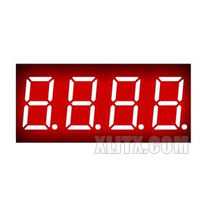 3461BS - 0.36-inch Red 4-Digit CA LED 7-Segment Display