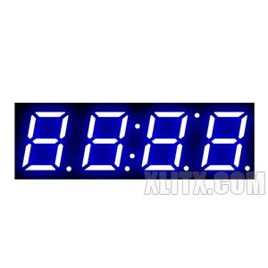 3492AB - 0.39-inch Blue 4-Digit CC LED 7-Segment Display