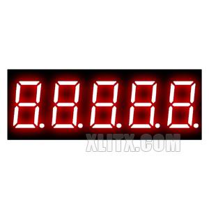 3561BS - 0.36-inch Red 5-Digit CA LED 7-Segment Display