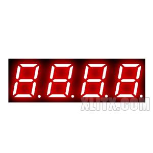 3941BS - 0.39-inch Red 4-Digit CA LED 7-Segment Display