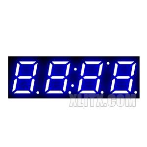 3942BB - 0.39-inch Blue 4-Digit CA LED 7-Segment Display