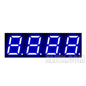 3944BB - 0.39-inch Blue 4-Digit CA LED 7-Segment Display