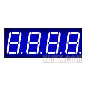 5461BB - 0.56-inch Blue 4-Digit CA LED 7-Segment Display