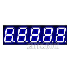 5561AB - 0.56-inch Blue 5-Digit CC LED 7-Segment Display
