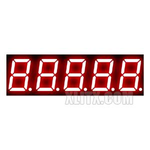 5561AS - 0.56-inch Red 5-Digit CC LED 7-Segment Display