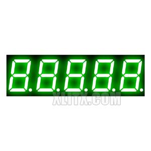 5561BGG - 0.56-inch Green 5-Digit CA LED 7-Segment Display