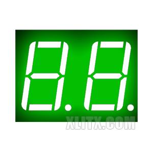 5621AGG - 0.56-inch Green 2-Digit CC LED 7-Segment Display