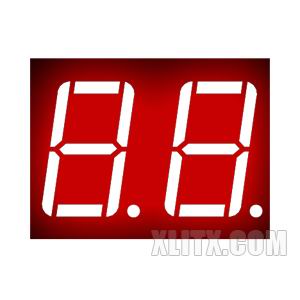 5621AS - 0.56-inch Red 2-Digit CC LED 7-Segment Display