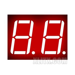 5621BS - 0.56-inch Red 2-Digit CA LED 7-Segment Display