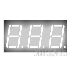 5631BW - 0.56-inch White 3-Digit CA LED 7-Segment Display