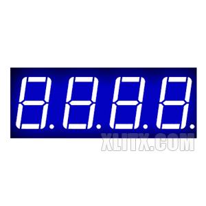 5641AB - 0.56-inch Blue 4-Digit CC LED 7-Segment Display