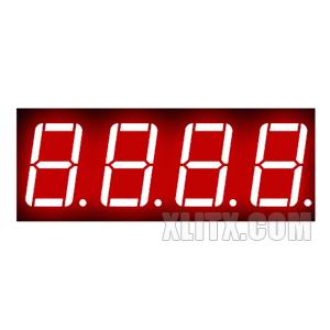 5641AS - 0.56-inch Red 4-Digit CC LED 7-Segment Display