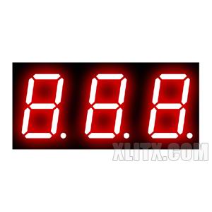 8031AS - 0.80-inch Red 3-Digit CC LED 7-Segment Display