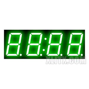 8042AGG - 0.80-inch Green 4-Digit CC LED 7-Segment Display