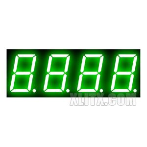 8401AGG - 0.80-inch Green 4-Digit CC LED 7-Segment Display