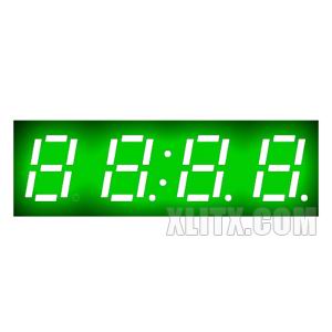 CL2841AGG33 - 0.28-inch Green 4-Digit CC LED 7-Segment Display