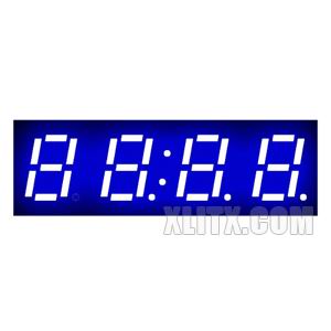 CL2841BB33 - 0.28-inch Blue 4-Digit CA LED 7-Segment Display