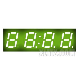 CL2841BG33 - 0.28-inch Yellow-Green 4-Digit CA LED 7-Segment Display