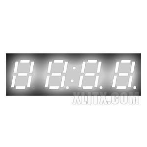 CL2841BW33 - 0.28-inch White 4-Digit CA LED 7-Segment Display