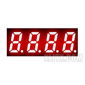 CL3241AH - 0.32-inch Red 4-Digit CC LED 7-Segment Display