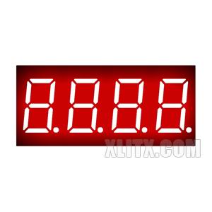 CL3641BH - 0.36-inch Red 4-Digit CA LED 7-Segment Display