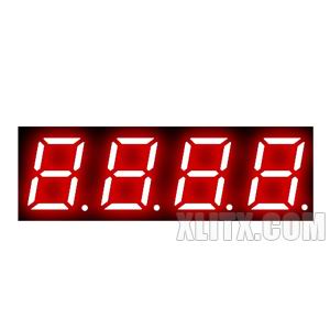 CL3944BH - 0.39-inch Red 4-Digit CA LED 7-Segment Display