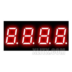 CL4042AH - 0.40-inch Red 4-Digit CC LED 7-Segment Display