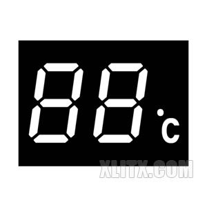 CL4213AW - 0.40-inch White 2-Digit CC LED 7-Segment Display