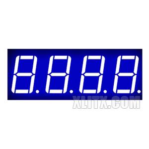 CL5641BB - 0.56-inch Blue 4-Digit CA LED 7-Segment Display